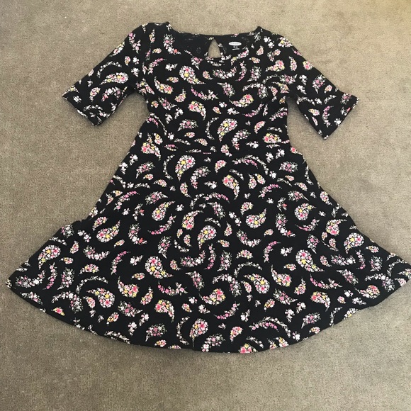 Old Navy Other - Size 5 Black Floral Dress